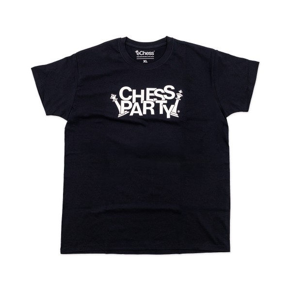 Chessparty T-shirt - Black