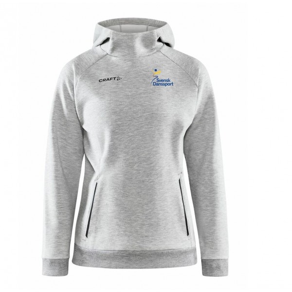 Hood Dam Grå Craft Gråmelange/Grey Melange