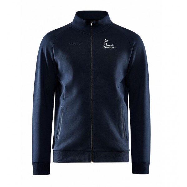 Sweatshirt Jacka Herr Blå Craft Marinblå/Navy Blue