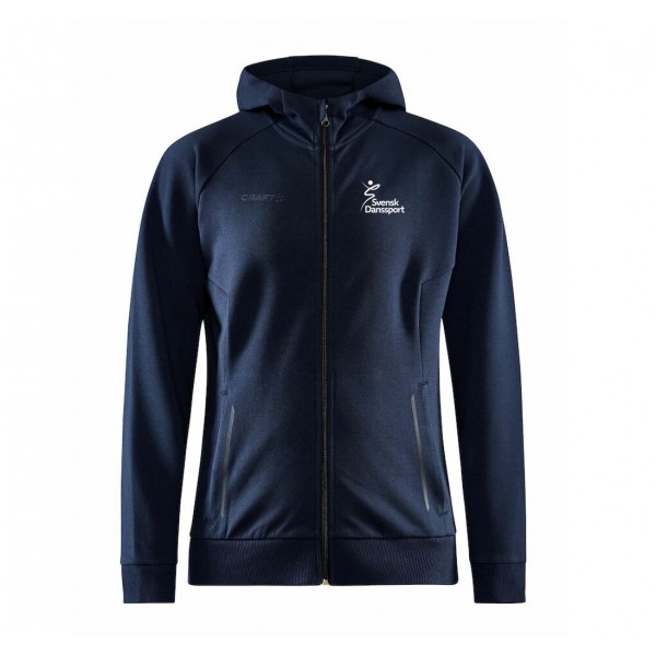 Sweatshirt Jacka Dam Blå Craft Marinblå/Navy Blue
