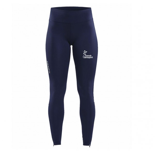 Zip Tights Dam Blå Craft Marinblå/Navy Blue