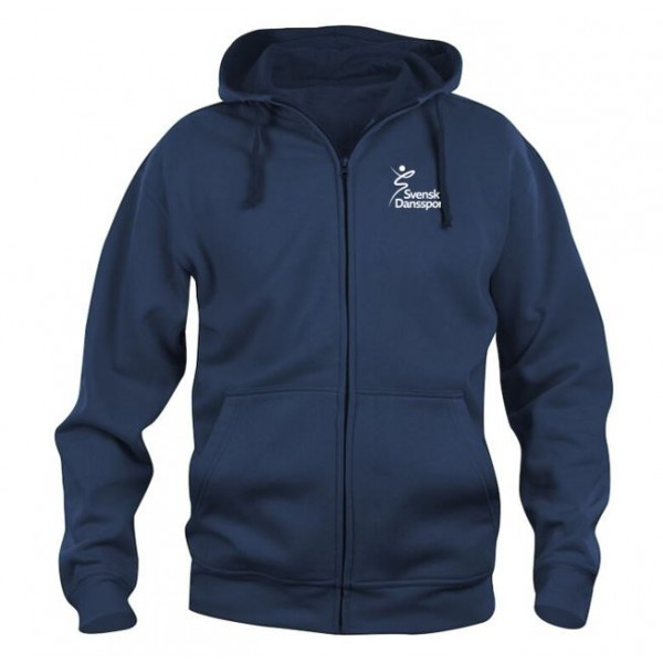 Hood Zip Herr Marinblå/Navy Blue