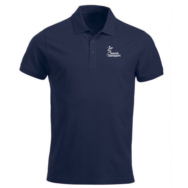 Piké Herr Blå Marinblå/Navy Blue
