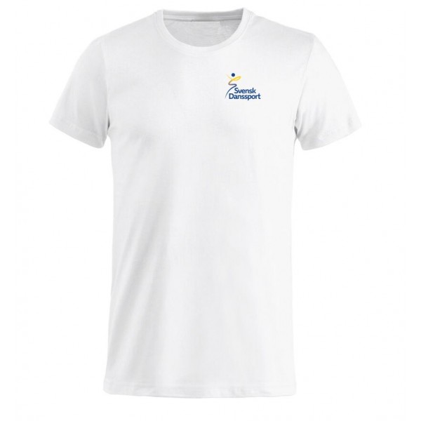 T-Shirt Bomull Herr Vit Vit/White