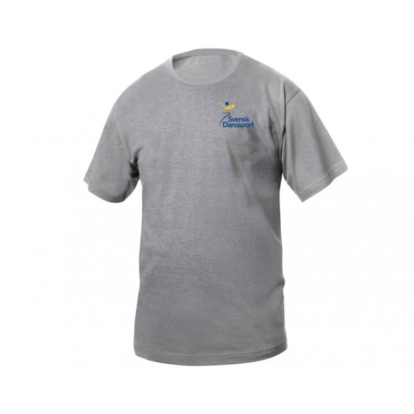 T-Shirt Bomull Barn Grå Grå/Grey