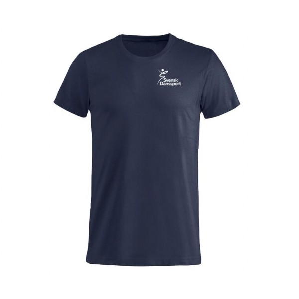 T-Shirt Bomull Barn Blå Marinblå/Navy Blue
