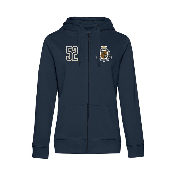 Zip-hoodie Dam - Casual Line Marinblå/Navy Blue