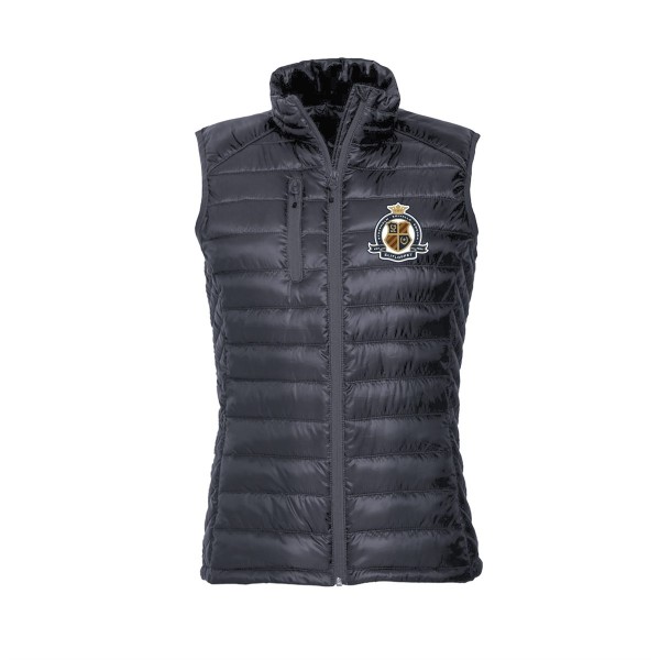 Vadderad väst Dam - Casual Line Marinblå/Navy Blue