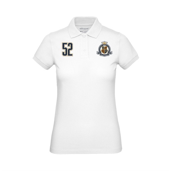 Piké Dam - Casual Line Vit/White
