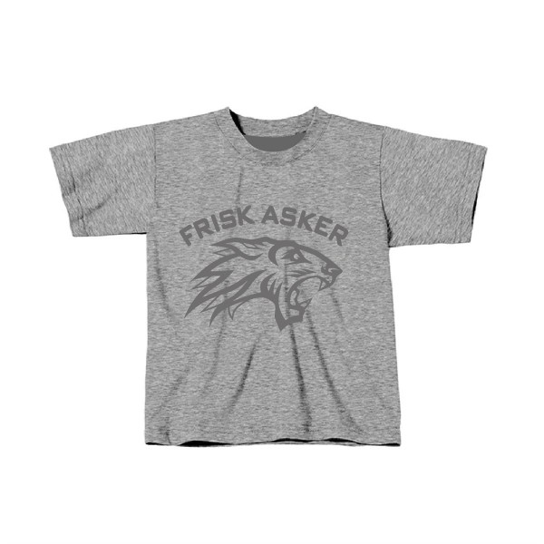Kids t-shirt grey Grå/Grey