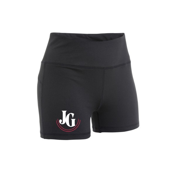 Hotpants Funktion Dam, Svart