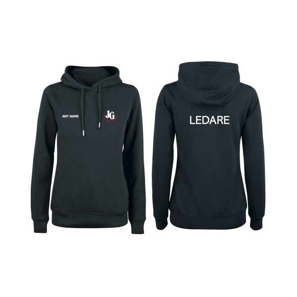 Hoodie LEDARE Dam, Svart