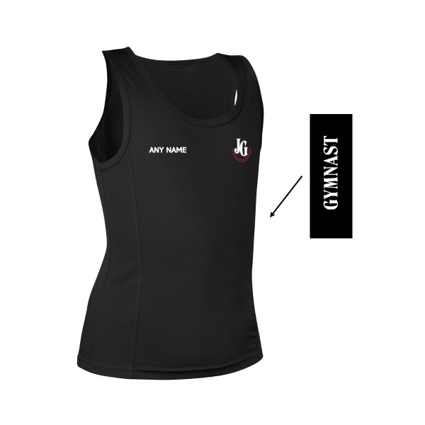 Linne Funktion GYMNAST Junior, Svart 