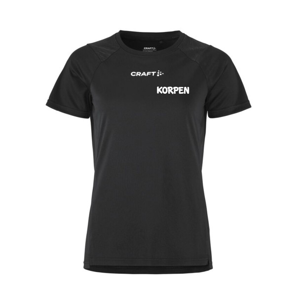 Rush 2.0 SS Tee Dam Svart