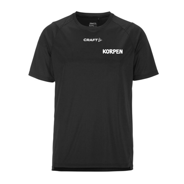 Rush 2.0 SS Tee Herr Svart
