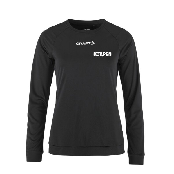 Rush 2.0 LS Tee Dam Svart