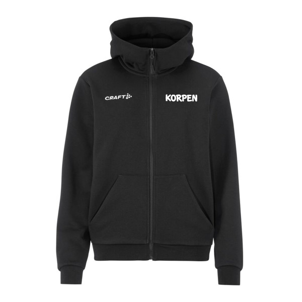 Community 2.0 Logo FZ Hoodie Dam Svart