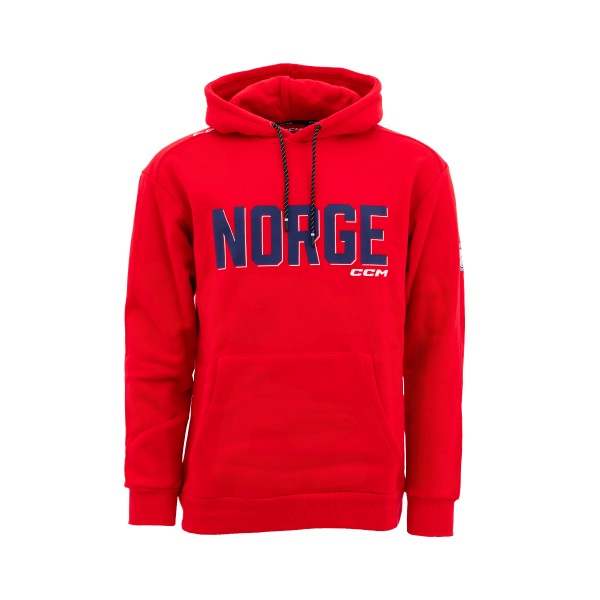 CCM Hoodie NORGE Red
