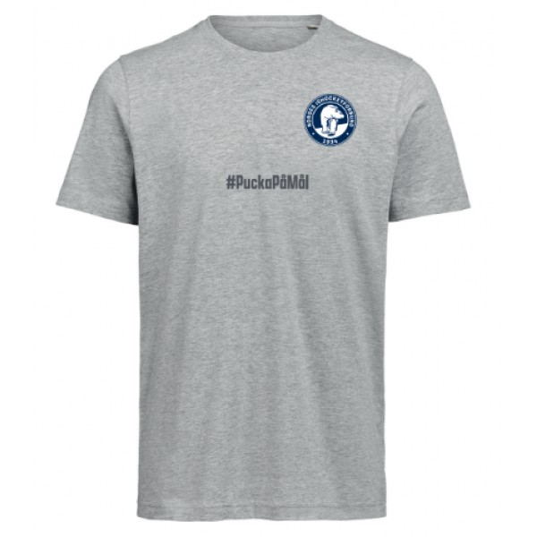 T-shirt Grey - #PuckaPåMål