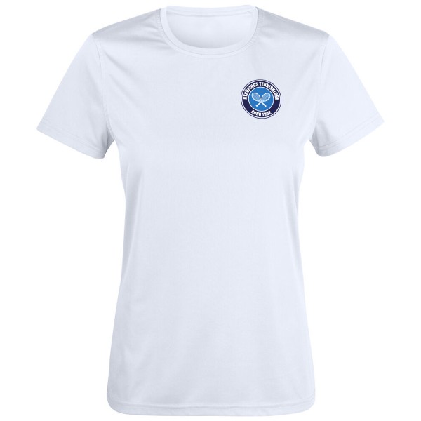 T-shirt Dam, Vit