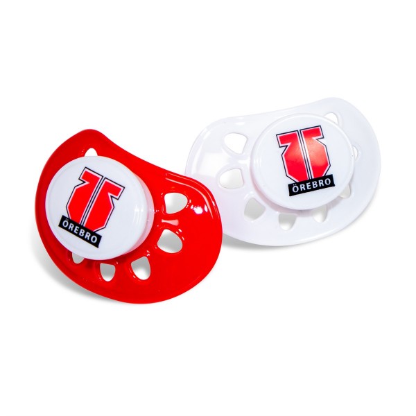 Nappar 2-pack Vit/White & Röd/Red
