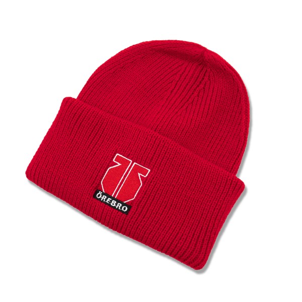 Knitted Hat Red Örebro Hockey