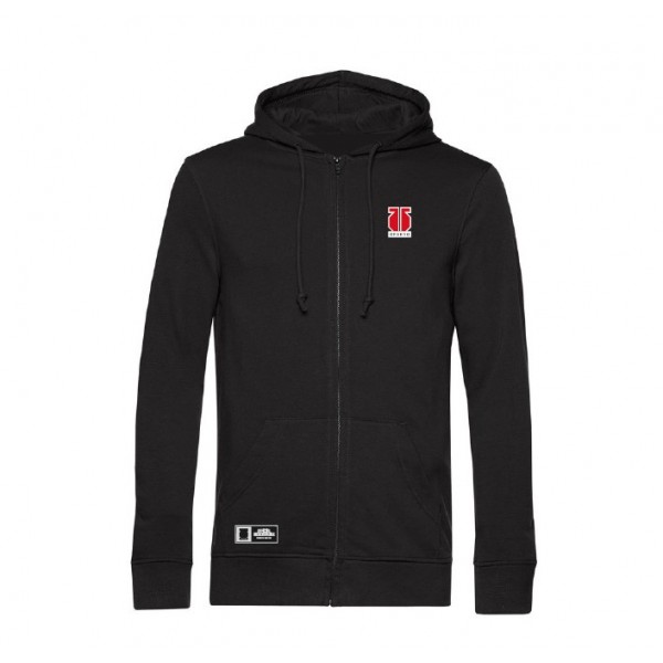 Hood Zip Svart \'Every Day\'