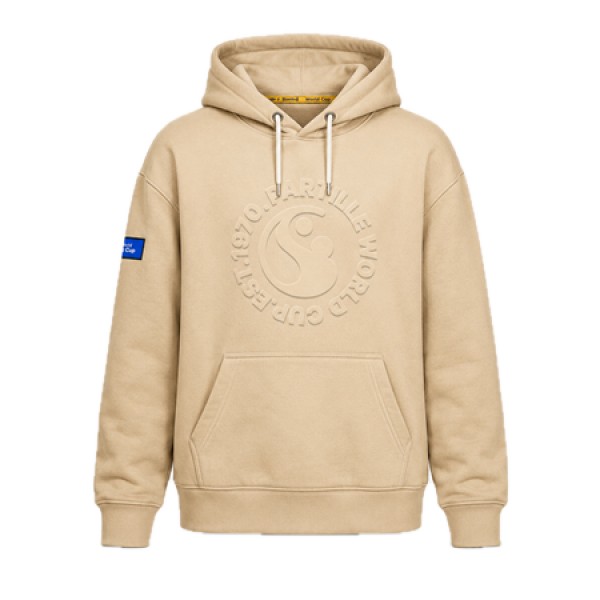 Hoodie Partille World Cup Debossed Sand