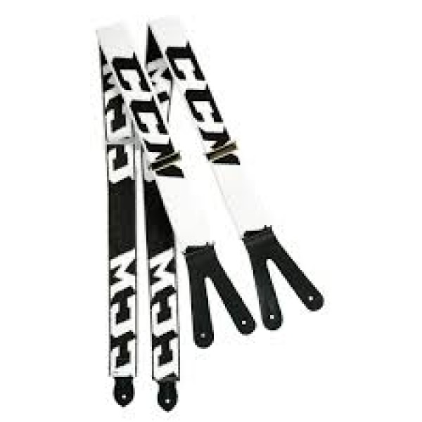 CCM SUSPENDER LOOPS BLK/WHT