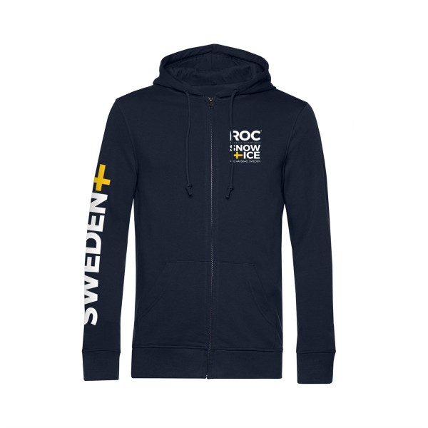 Zip hoodie official Unisex Mörkmarinblå/Dark Navy Blue