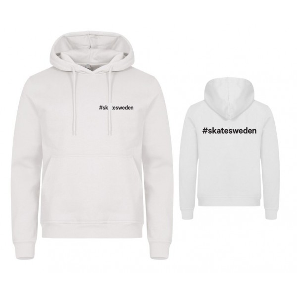 Hoodie Unisex Vit