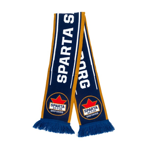 Jaquard Scarf Sparta Sarpsborg Gold & Navy