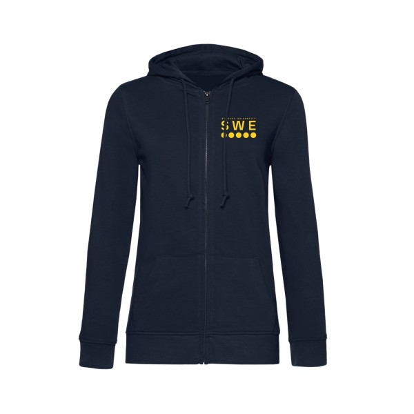 Zip Hood Svenskt Skidkytte Dam Navy