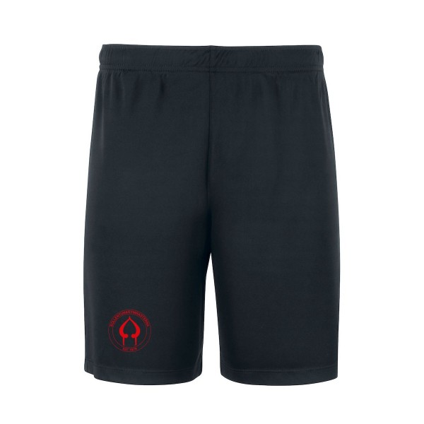 Shorts unisex Utan fickor Svart Svart/Black
