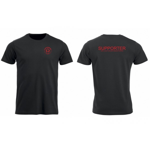 Supporter T-shirt Svart