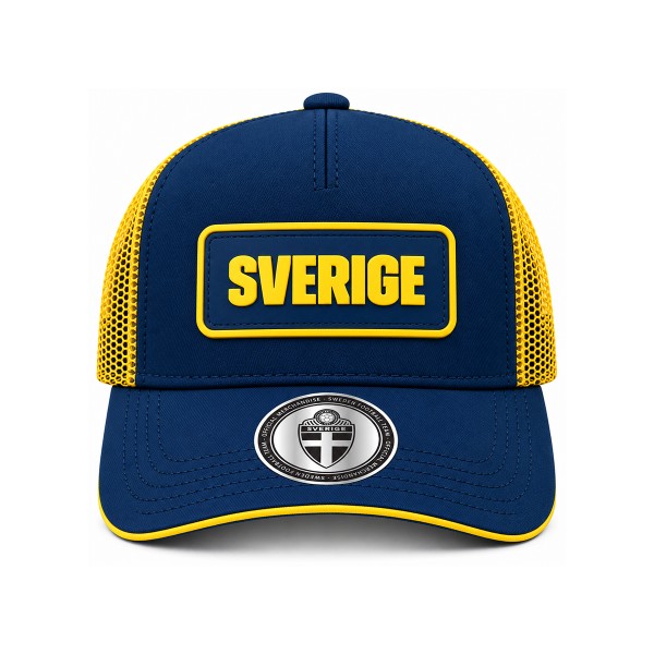 Trucker Keps Sverige gummitryck