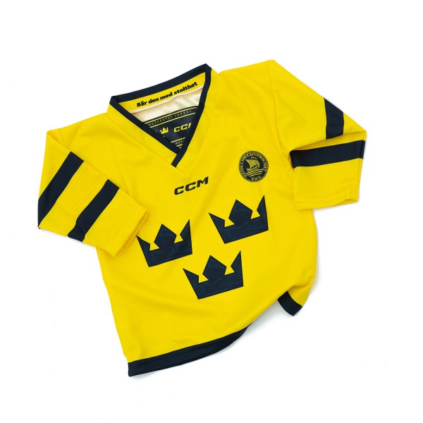 CCM Matchreplika Sublimerad Gul, Babystorlek (80 centilong)