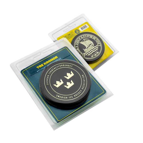 Matchpuck Officiell Tre Kronor Guld