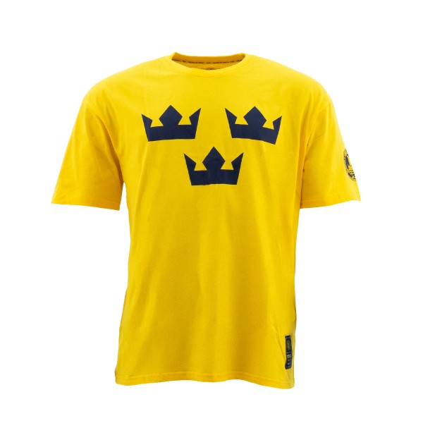 Oversized T-Shirt Tre Kronor Yellow