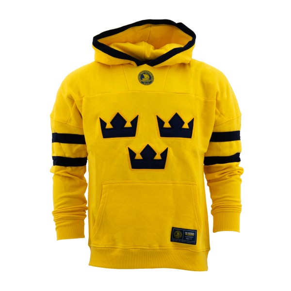 Pond Hockey Hoodie Tre Kronor Yellow 