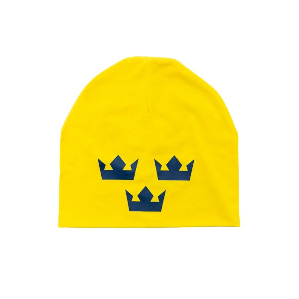 Beanie Tre Kronor Yellow