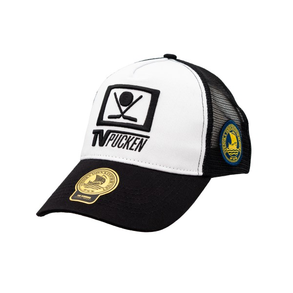 Trucker Cap TV-Pucken Black & White