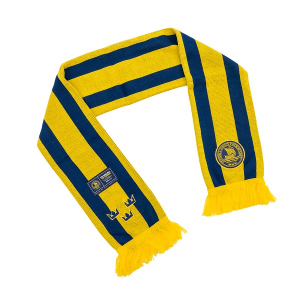 Scarf Long Stripes Tre Kronor Yellow