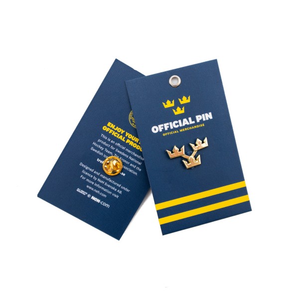 Pin Tre Kronor Gold