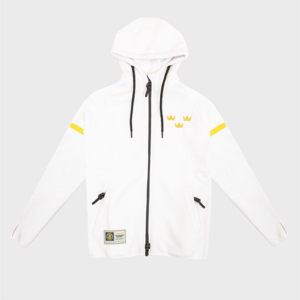 Tre Kronor Zip-Hood Vit Vit/White