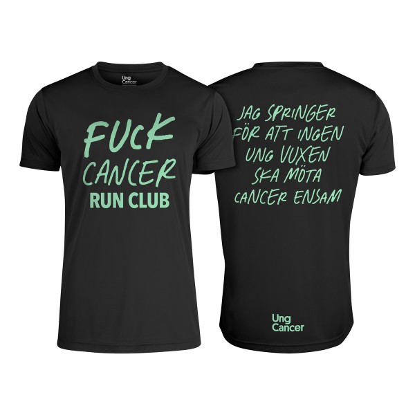 T-shirt funktion rak modell svart Unisex