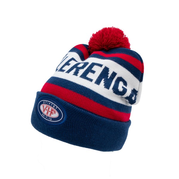 Knitted Pom Pom Beanie Vålerenga Navy