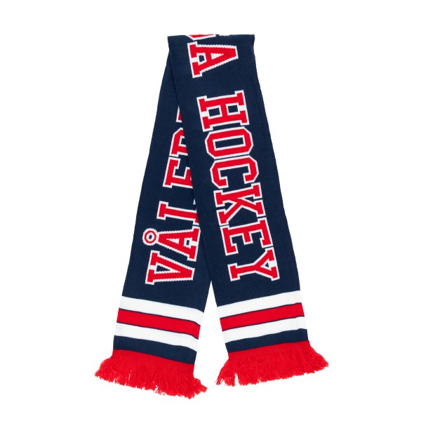 Knitted Scarf Vålerenga Hockey Navy & Red